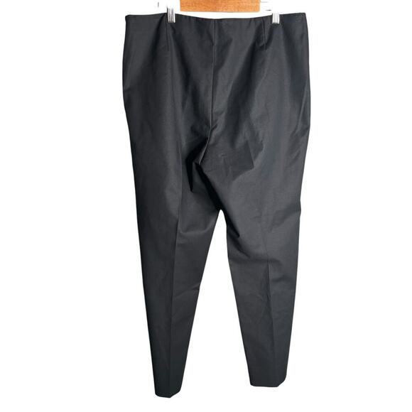 Lafayette 148 New York Jodhpur Cloth Bleecker Crop Pants Black Size 10 - Picture 4 of 6